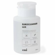 Emi, Eurocleanser обезжириватель и средство для снятия липкого слоя в помпе (200 мл)
