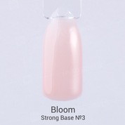 Bloom, Strong Base - Жесткая камуфлирующая база №3 (светлый розовый, 30 мл.)